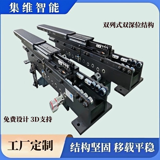 堆垛機(jī)雙向伸縮移載貨叉原理解析