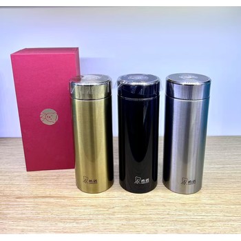 西安希諾真空KANGJUN保溫杯金色款式不銹鋼材質(zhì)口杯批發(fā)