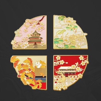 學(xué)校校慶?；毡滟N定做組合冰箱貼拼接組合紀(jì)念章大學(xué)冰箱貼