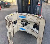 合力3.5噸升高4.5米燃油叉車配卡斯卡特圓抱夾