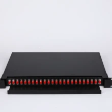 FC抽屜式終端盒24口單工抽屜式終端盒24口光纖終端盒