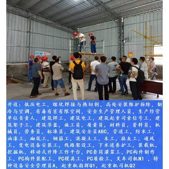 上海建筑工地安全員ABC證培訓(xùn)考證