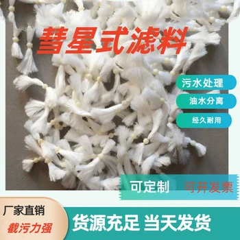 重金屬廢水處理用改性纖維球濾料耐酸堿可定制瑞林供應(yīng)