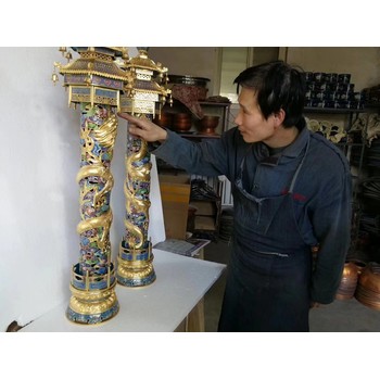 景泰藍工藝品擺件景泰藍花瓶景泰藍廠家景泰藍加工景泰藍工廠