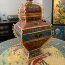 景泰藍(lán)工廠景泰藍(lán)廠家景泰藍(lán)擺件景泰藍(lán)裝飾景泰藍(lán)花瓶