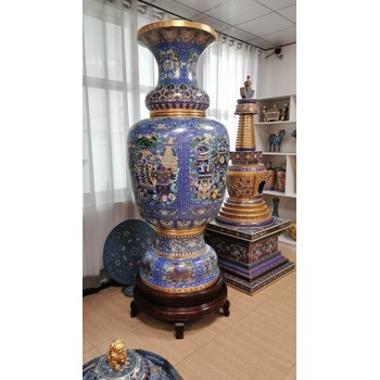 景泰藍花瓶景泰藍工藝品景泰藍家具景泰藍屏風景泰藍廠家