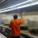 商用油煙機清洗大型商用廚房油煙機清洗凈化器清洗煙罩風機