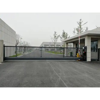 大港區(qū)電動(dòng)伸縮門安裝，訂做電動(dòng)懸浮門，電動(dòng)段滑門廠家