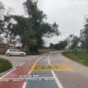 承接公園跑道熱熔劃線，園區(qū)圖案，文字定制，長(zhǎng)期使用