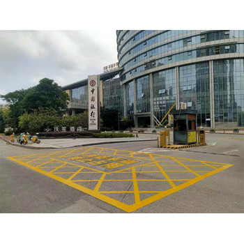 百色德保消防通道標(biāo)線