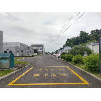玉林玉州區(qū)消防通道劃線