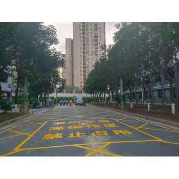 河池金城江區(qū)消防登高面標(biāo)志線