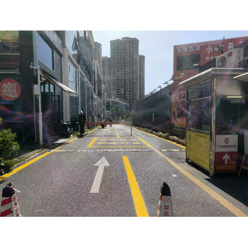 廣西防城港禁停網(wǎng)格線地面線