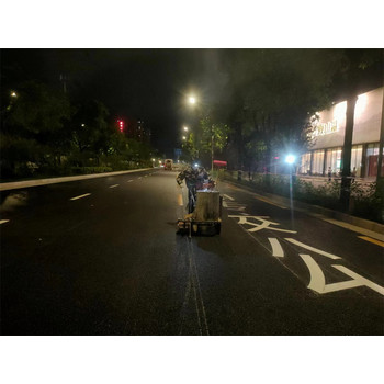 貴港港北區國道熱熔地標線