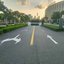 貴港平南市政路熱熔地面劃線