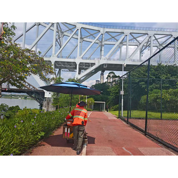 南寧青秀園區(qū)道路熱熔標(biāo)線