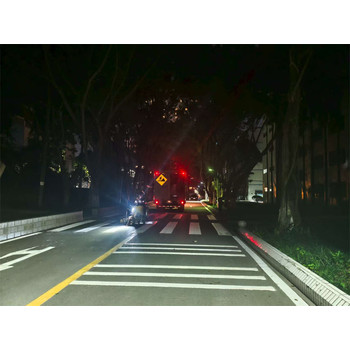 北海海城區(qū)二級路熱熔標志線