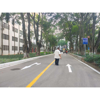 欽州浦北校園熱熔標(biāo)線