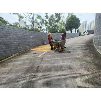 北海海城區(qū)道路熱熔地標(biāo)線