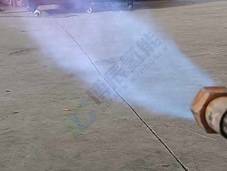 昭通氢能燃料展甲醇制氢机现场体验