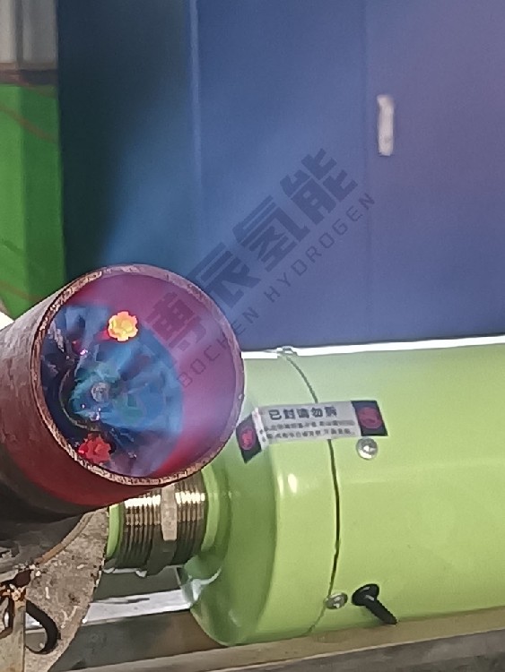 重庆长寿甲醇制氢博辰氢能50方掺氢机