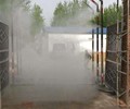 咸阳养殖场人员喷雾消毒设备,屠宰场车辆消毒通道安装定制
