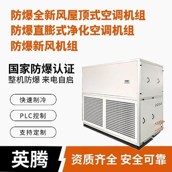 英腾危险品仓库危化库防爆屋顶式风冷空调机组