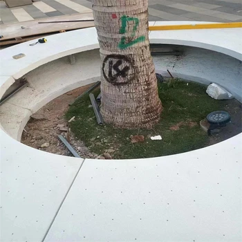 清水混凝土坐凳GRC透光混凝土坐凳盐城GRC树池坐凳厂家报价