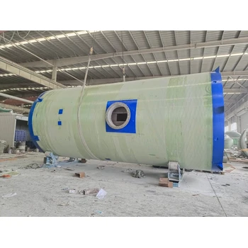 双鸭山玻璃钢地埋式泵站厂家,多功能智能玻璃钢泵站远程遥控