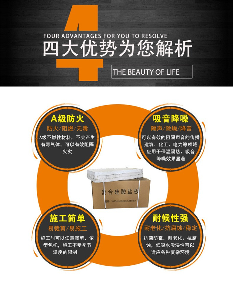焦?fàn)t復(fù)合硅酸鹽保溫棉