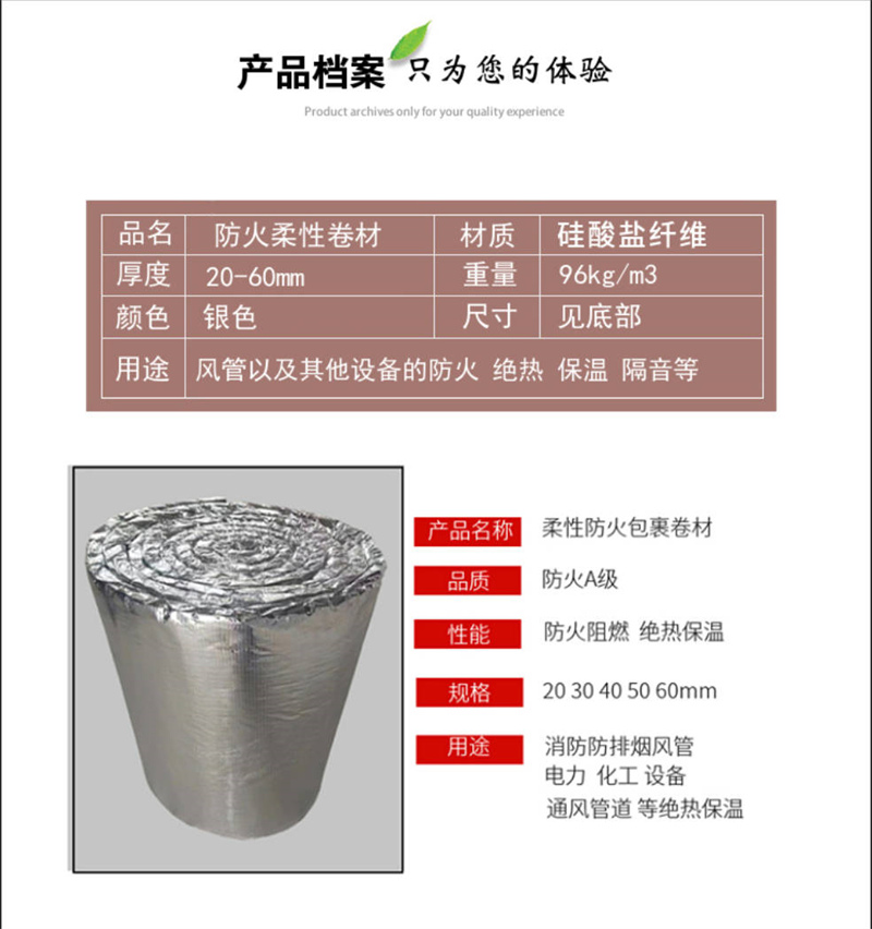 防火包裹卷材價格