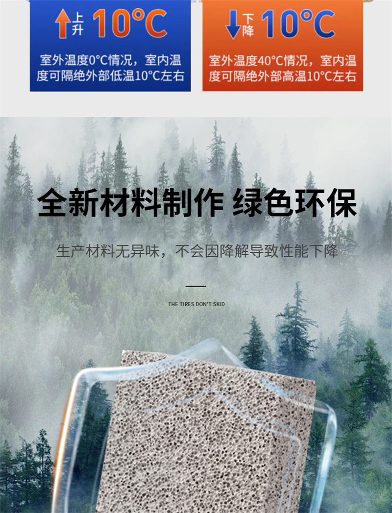 防火保溫用改性泡沫玻璃板