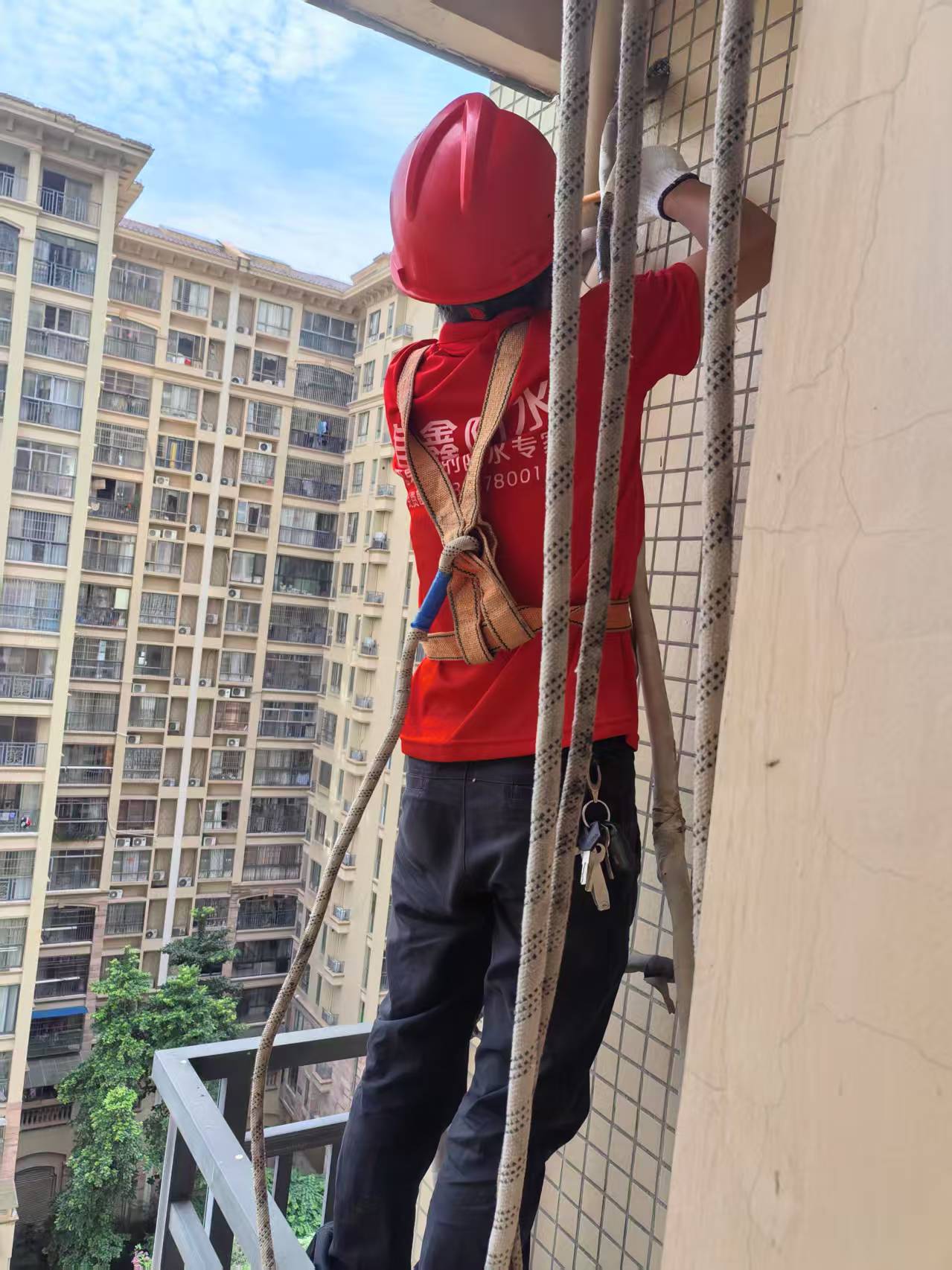 南寧高層外墻滲水修理_誠信服務