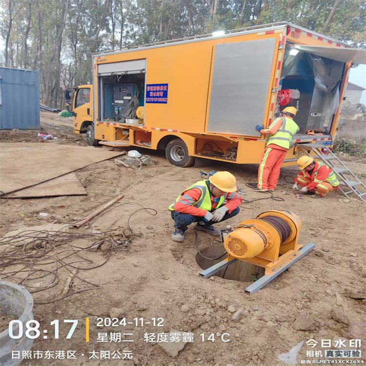 青岛市北厂区管道清淤 -抽污水-免费设计方案