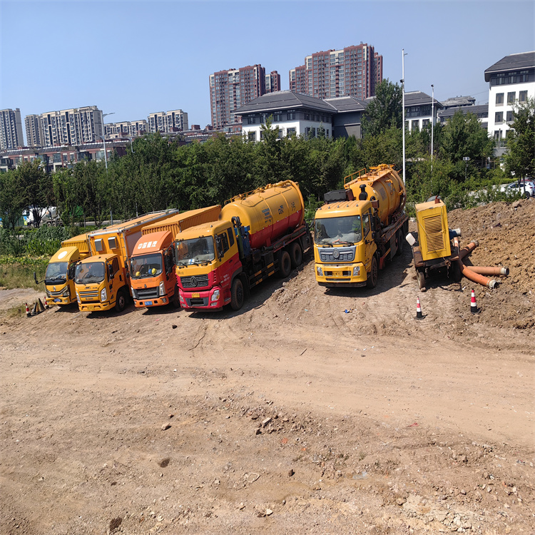 市北雨水管道清洗 -高压车疏通管道-自带设备