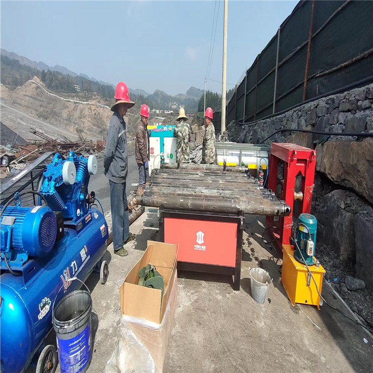 湖北荊門隧道掘進化碳一次性爆破管