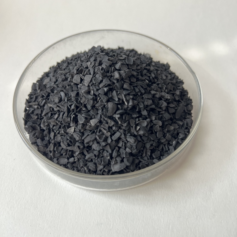 馬鞍山900碘值椰殼活性炭8-30目原生炭顆粒均勻