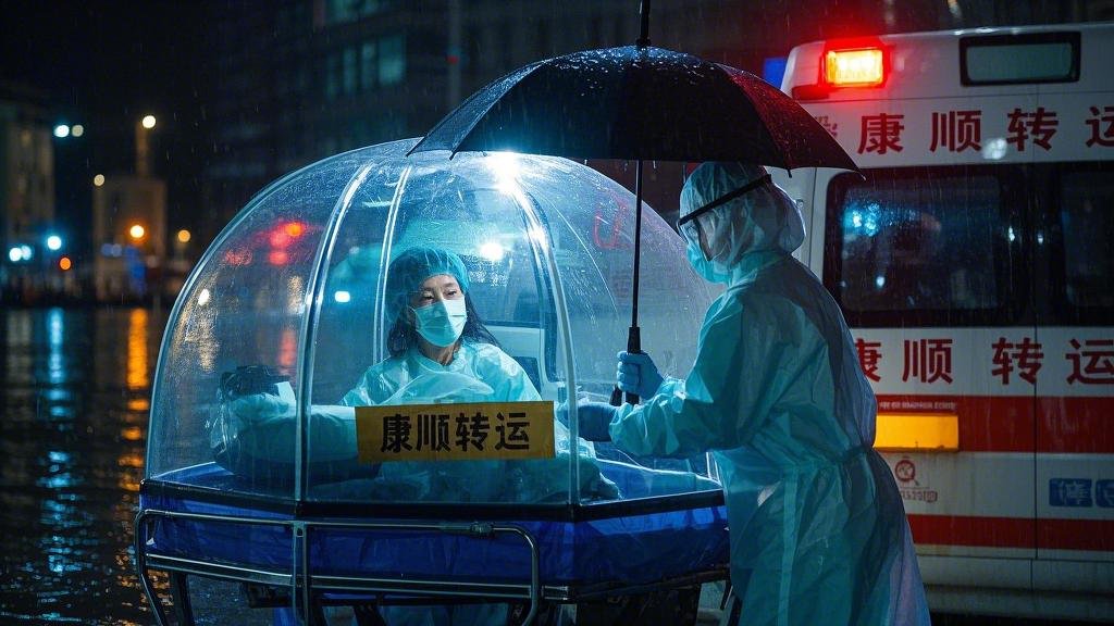 安徽銅陵郊區(qū)送病人回家：