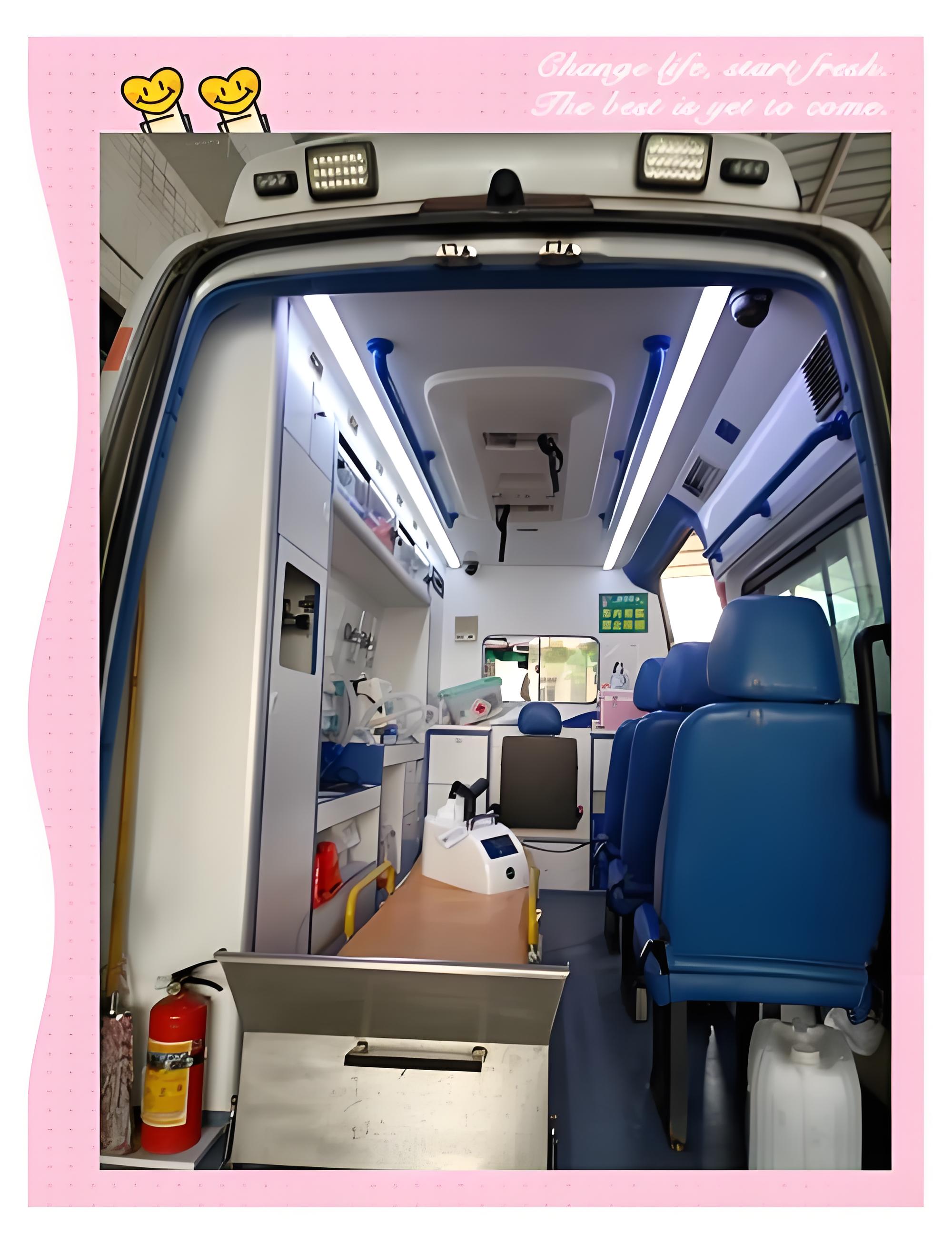 貴州黔西南貞豐1000公里送病人一般多少費用？救護車轉運價格、接病人出院用車