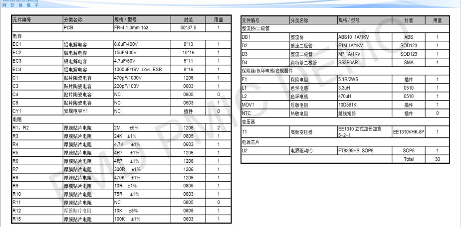 非隔離5V/400MA輝芒微FT8451B-RT貼片PWM功率開關