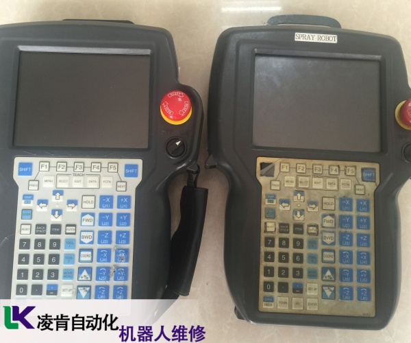 Staubli機器人按鍵板失靈維修當天修復