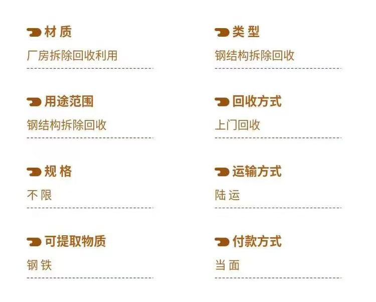 肇慶四會(huì)市廠房鋼結(jié)構(gòu)拆除回收-彩鋼廠房回收一覽表