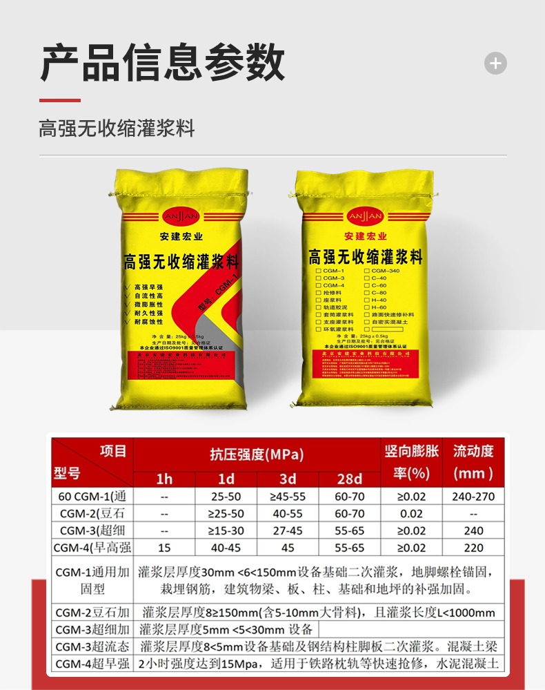 蘇州通用灌漿料批發