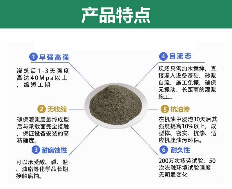襄樊微膨脹灌漿料C60銷售