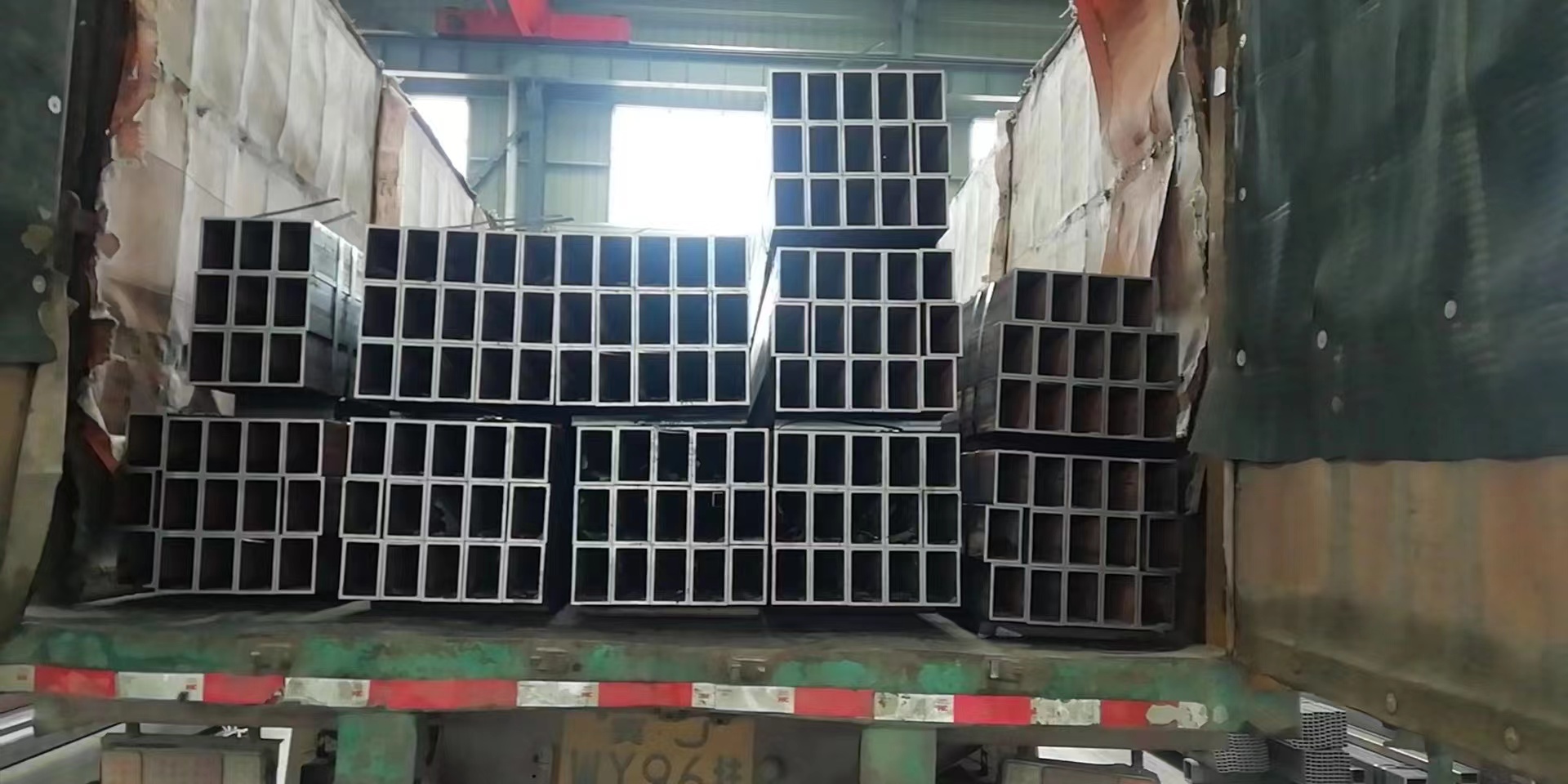 荊門幕墻建筑用矩形管 兆鐸 100*100*9.5方管折彎