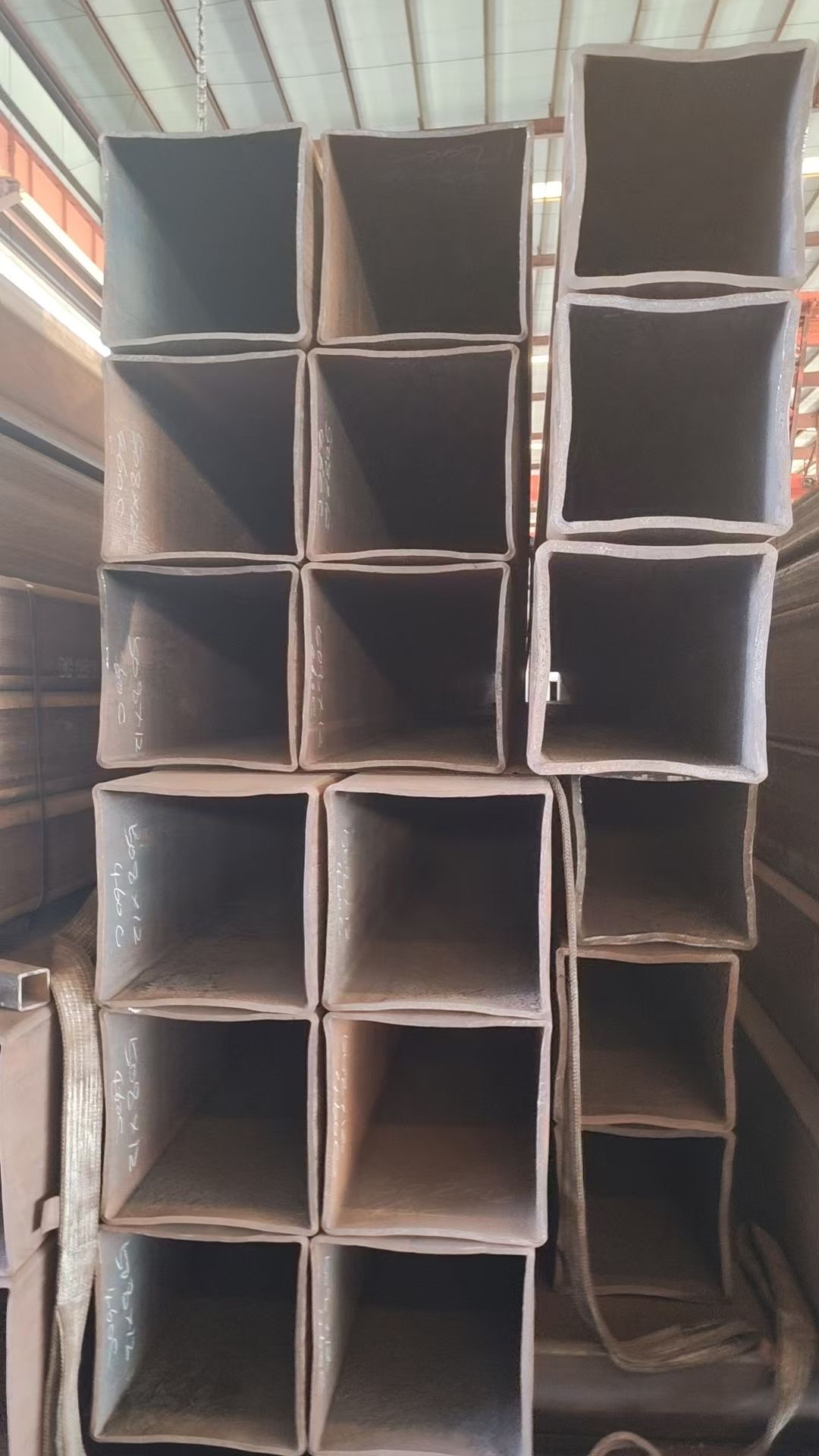 開發區高強度無縫方管 兆鐸 100*100*8.5方管沖孔