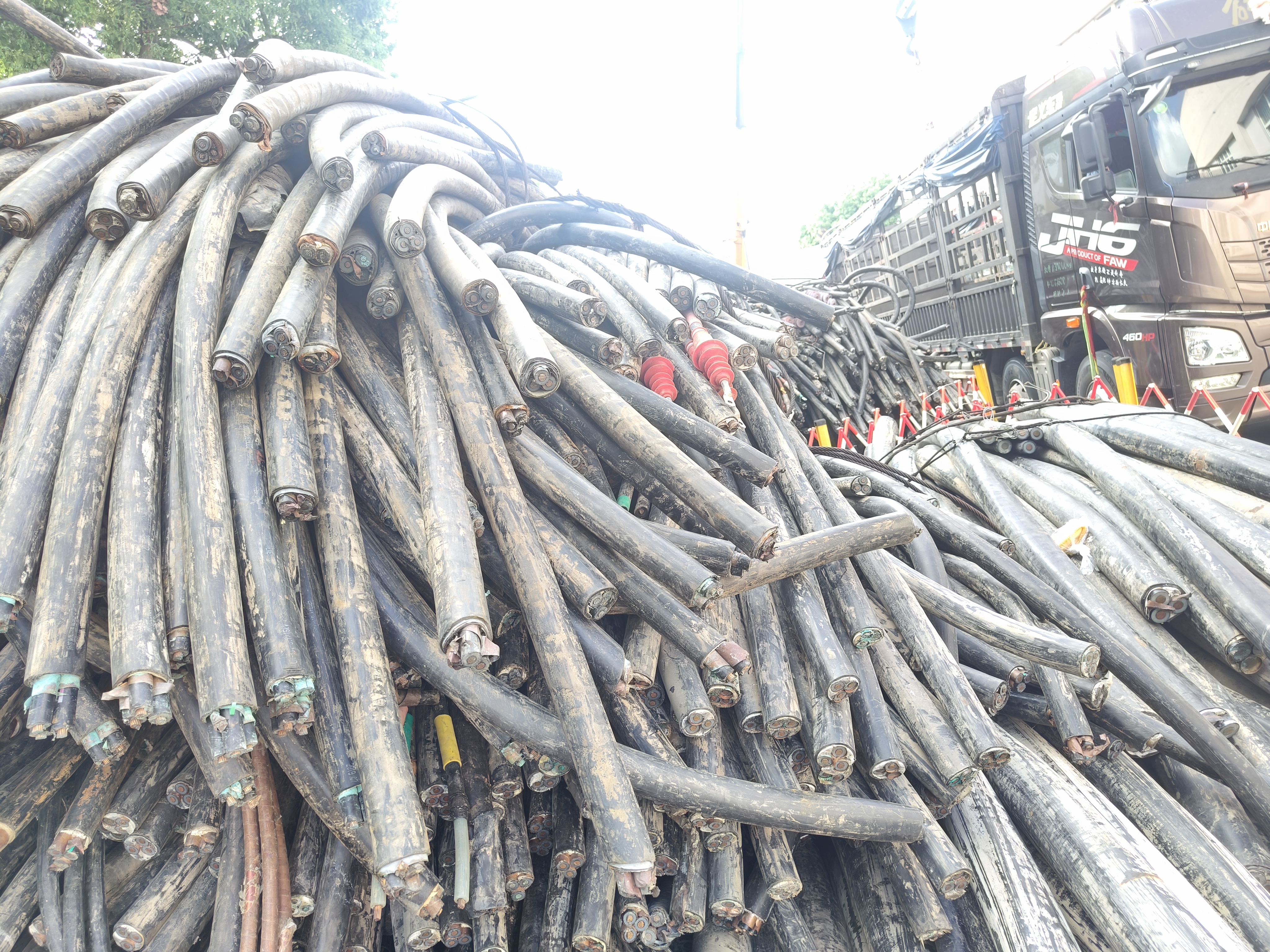 怒江鋼芯鋁絞線回收 廢舊電纜回收
