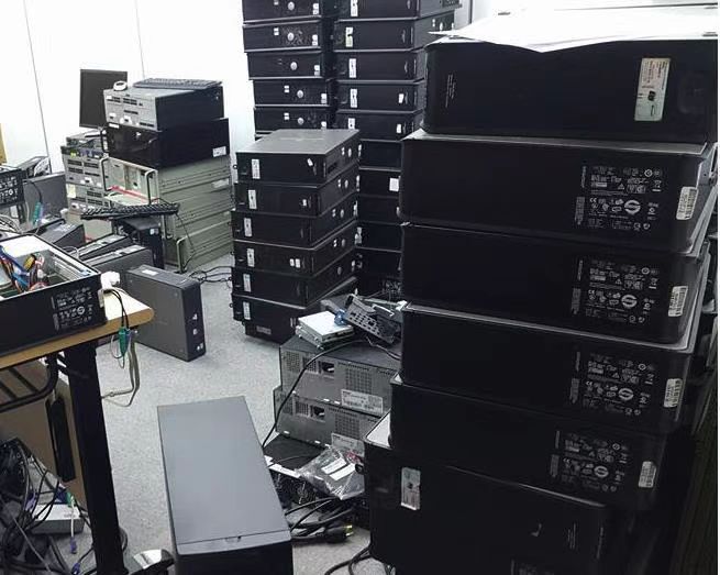 中山神灣專注電腦回收公司物資打包回收