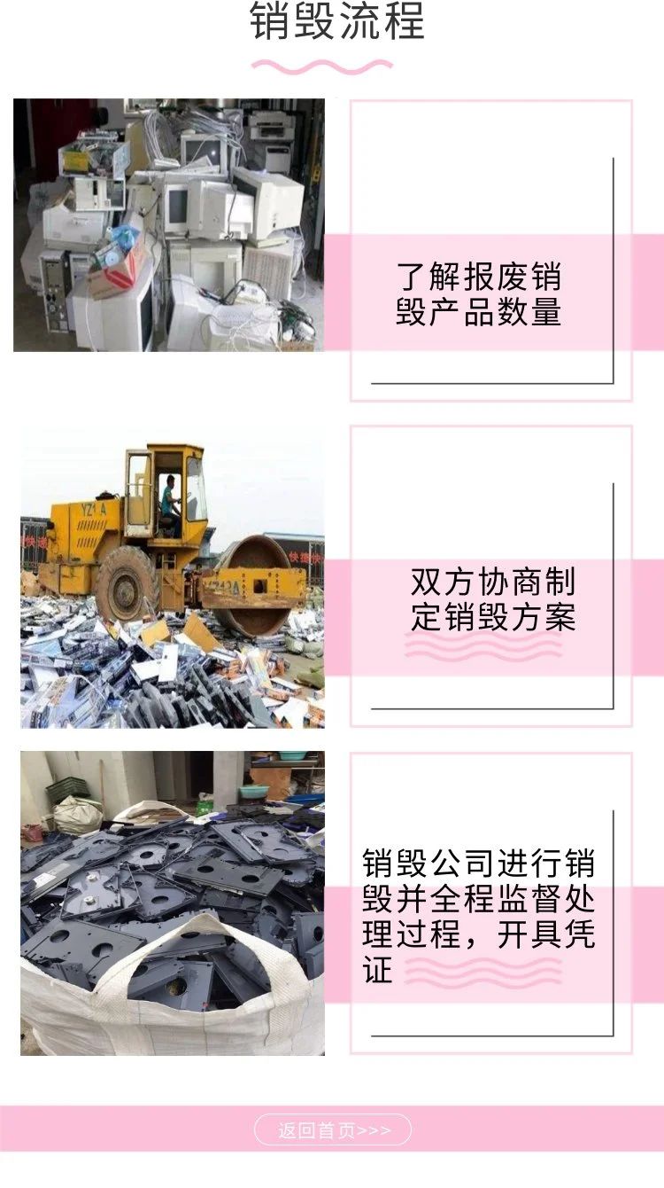 佛山南海銷毀商家專注銷毀公司