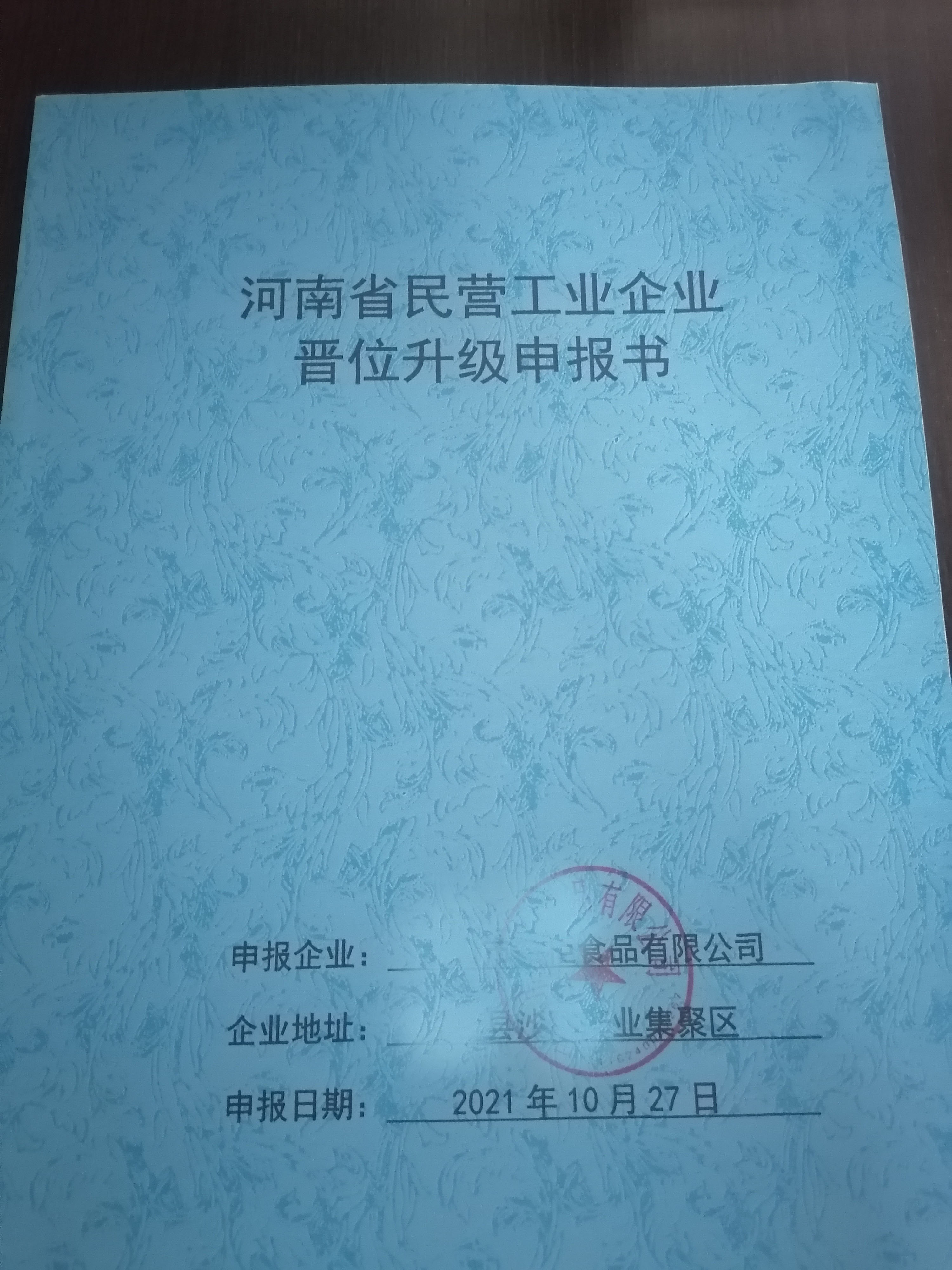 驻马店市新蔡县龙口镇企业技中心项目申报